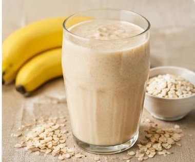 Vitamina de Banana e Aveia