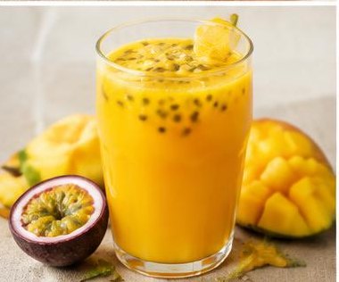 Suco de Manga com Maracujá