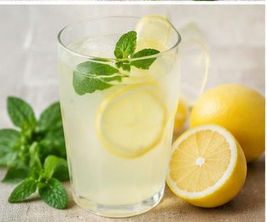 Limonada com Hortelã