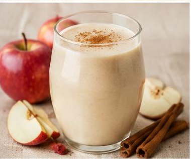 Vitamina de Maçã e Canela