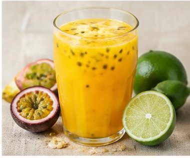 Suco de Maracujá e Limão