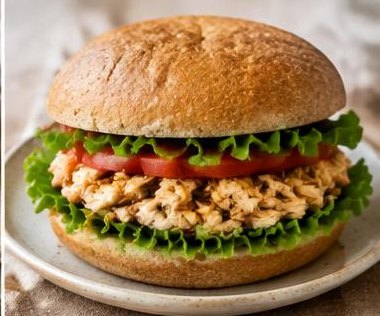 Sanduíche de Frango e Tomate